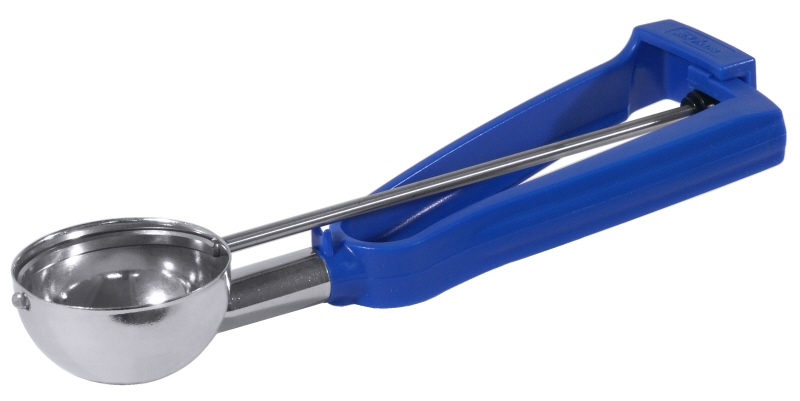 Portionierer 1/40 l (violett) mit schwarzem Nylon-Griff