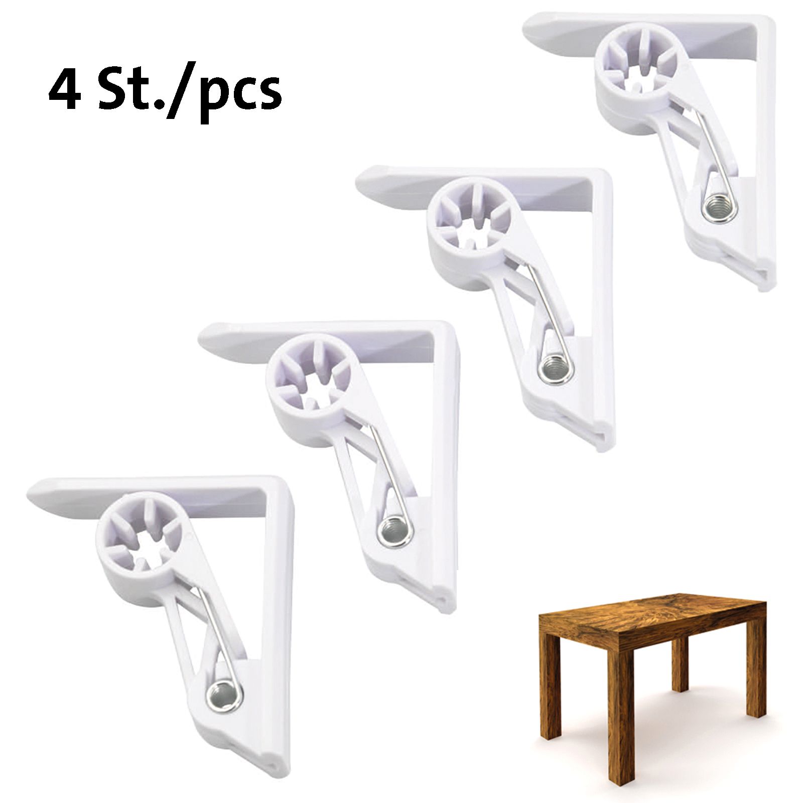 4 Tischtuchklammern