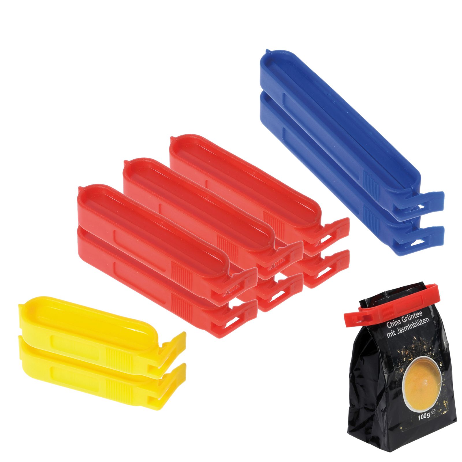 10 Beutelclips