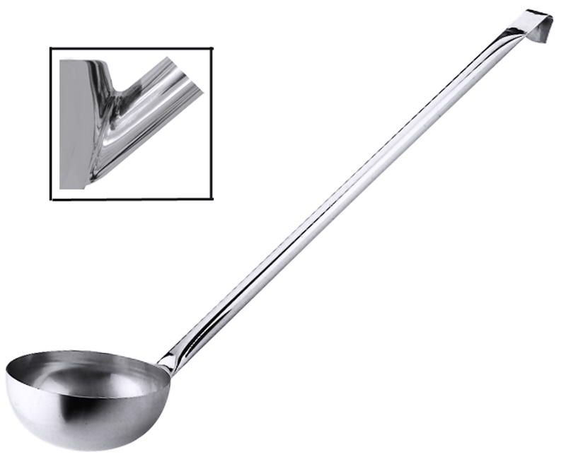 Schöpfkelle 24 cm mit rostfreiem Stiel